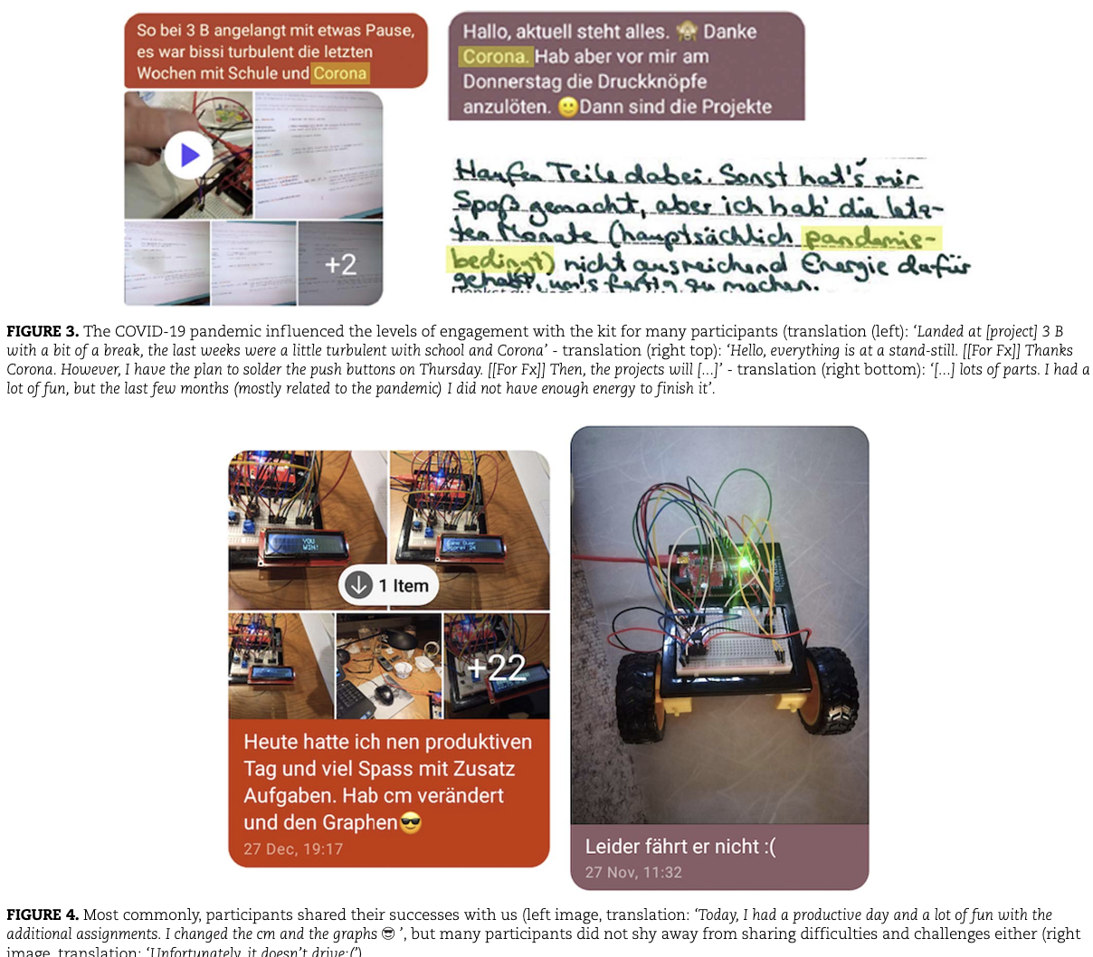 Making It Work—Experiences of Women Who Engage in Technological Making at Home